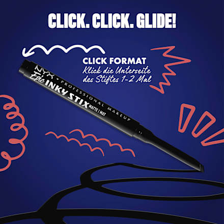 Eyeliner Epic Inky Stix Waterproof 01 Black Screen NYX PROFESSIONAL MAKEUP