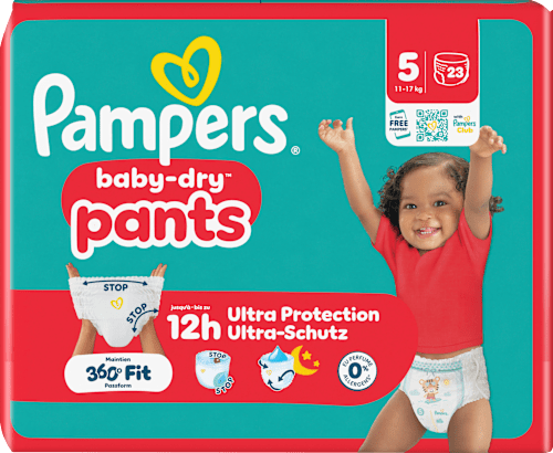 Baby Pants Baby Dry Gr. 5 (11-17 kg)  Pampers baby-dry