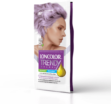 Vopsea semipermanentă BV2 Blond lavandă LONCOLOR TRENDY