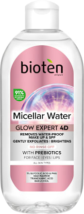 Мицеларна вода Glow Expert 4D bioten