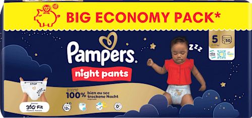 Baby Pants Night Gr. 5 (11-17 kg) Big Pack Pampers baby-dry