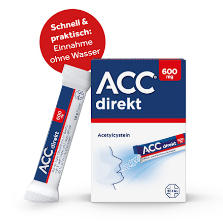 ACC direkt 600 mg Pulver zum Einnehmen im Beutel ACC