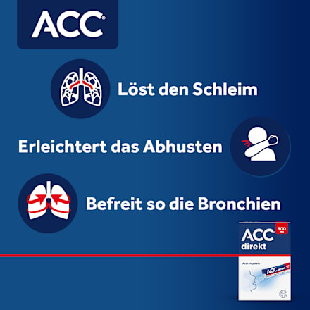 ACC direkt 600 mg Pulver zum Einnehmen im Beutel ACC