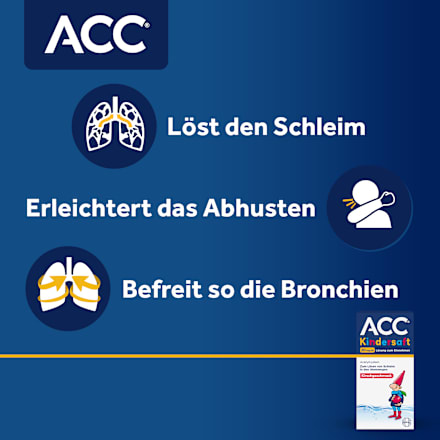 ACC Kindersaft 20 mg/ml Lösung zum Einnehmen ACC