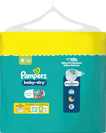 Windeln Gr. 6 XL (13-18 kg) Big Pack Pampers baby-dry