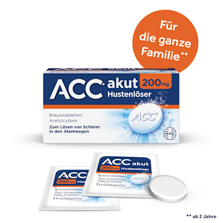 ACC akut 200 mg Hustenlöser Brausetabletten  ACC