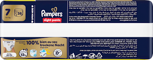 Baby Pants night Gr. 7 (15+ kg) Big Pack Pampers