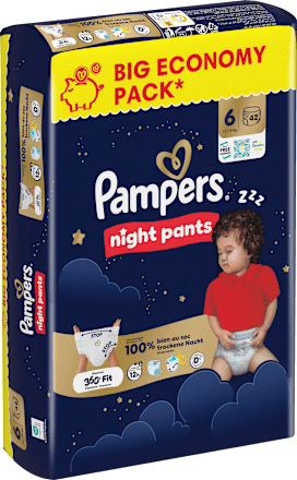 Baby Pants night Gr. 6 (13-19 kg) Big Pack Pampers