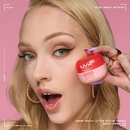 Loses Puder Wonder Snatch 02 Cheeky Cherry NYX PROFESSIONAL MAKEUP