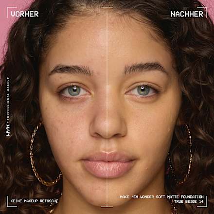 Foundation Make 'EM Wonder 14 True Beige NYX PROFESSIONAL MAKEUP