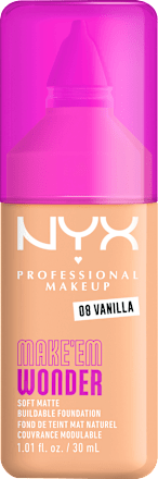 Tečni puder Make 'Em Wonder – 08 Vanilla NYX PROFESSIONAL MAKEUP