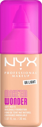 Foundation Make 'EM Wonder 06 Light NYX PROFESSIONAL MAKEUP