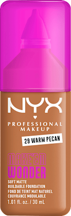 Foundation Make 'EM Wonder 29 Warm Pecan NYX PROFESSIONAL MAKEUP