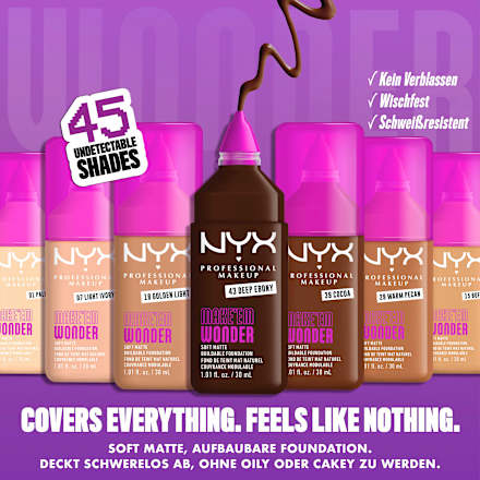 Foundation Make 'EM Wonder 12 Natural NYX PROFESSIONAL MAKEUP
