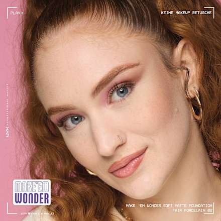 Foundation Make 'EM Wonder 02 Fair Porcelain NYX PROFESSIONAL MAKEUP