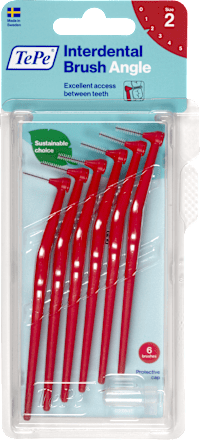 Interdentalna kotna ščetka, velikost 2 TePe