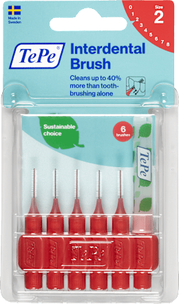 Medzobne ščetke, velikost 2 TePe