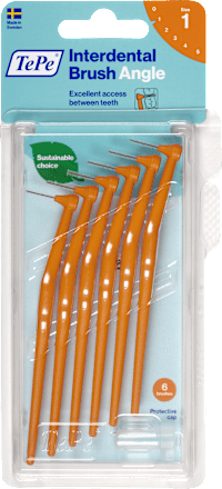 Interdentalna kotna ščetka, velikost 1 TePe