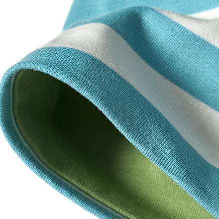 Loop Schal mit Ringel-Muster, blau ALANA