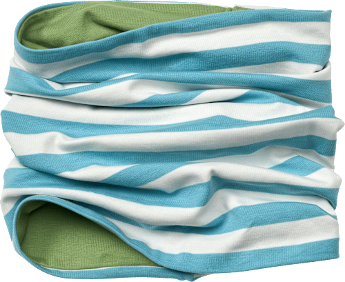 Loop Schal mit Ringel-Muster, blau ALANA