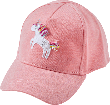 Basecap mit Einhorn-Motiv, rosa, Gr. 50/51 PUSBLU