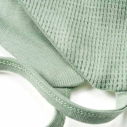 Mütze mit Waffel-Struktur, grün, Gr. 48/49 ALANA