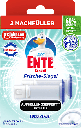 WC-Reiniger Original Active Eukalyptus Nachfüllpack WC-Ente