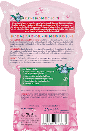 Schaumbad Badespaß Mein Einhorn tetesept: KIDS