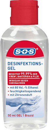 Handdesinfektionsgel, Reisegröße SOS