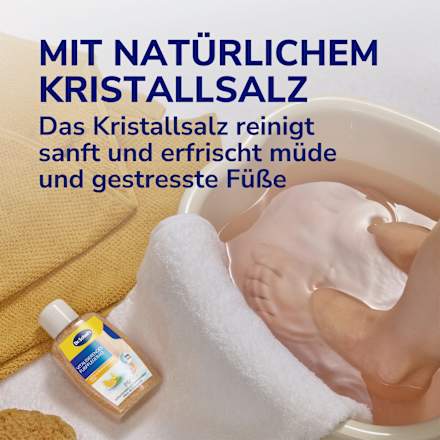 Fußbad Vitalisierend müde & beanspruchte Füße mit Urea  Scholl