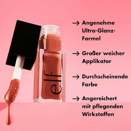 Lippenöl Glow Reviver Plumping Apricot Feelings e.l.f. Cosmetics