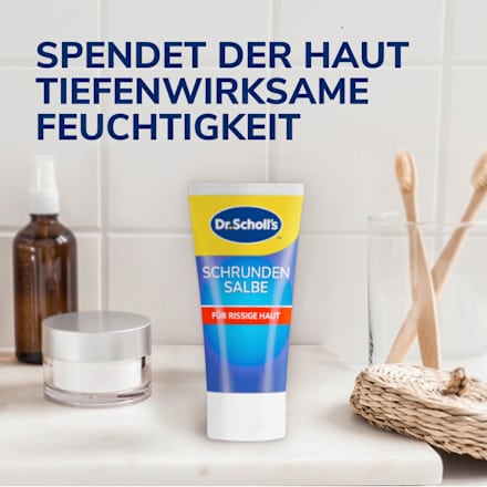 Fußcreme Schrundensalbe active repair mit Urea & Keratin Scholl