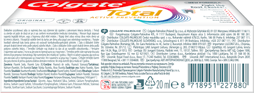 Pasta do zębów Total Original Colgate