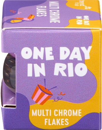 Lidschatten Multichrome Flakes One Day In Rio Lila trend !t up