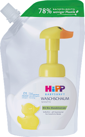 Baby Waschschaum sensitiv, Nachfüllpack  HiPP Babysanft