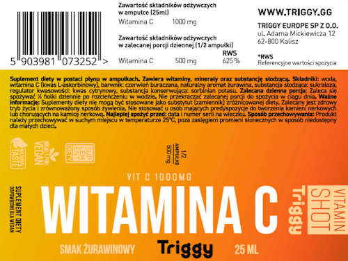 Shot Witamina C Triggy