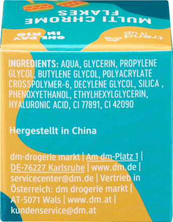 Lidschatten Multichrome Flakes One Day In Rio Blau trend !t up