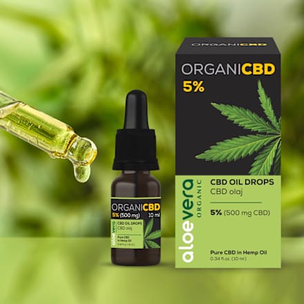 CBD olaj 5% aloevera ORGANIC