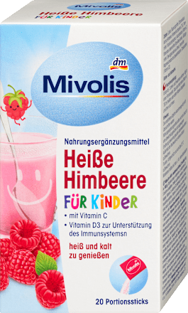 Heißgetränk Heiße Himbeere für Kinder Mivolis