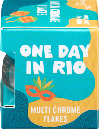 Lidschatten Multichrome Flakes One Day In Rio Blau trend !t up