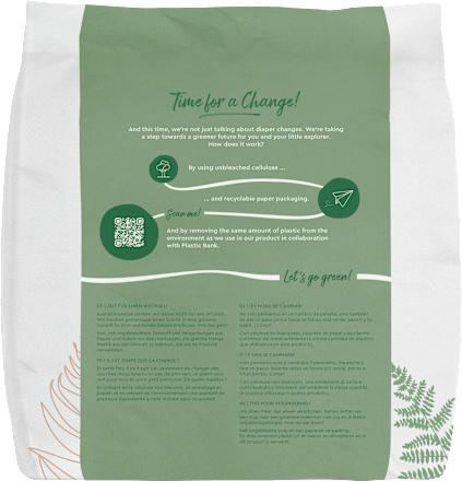 Windeln green Gr. 3 (6-10 kg) Lillydoo green