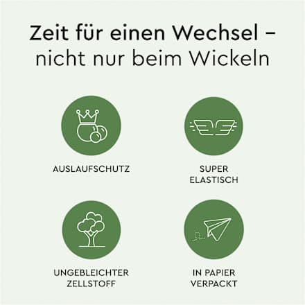 Windeln green Gr. 6 (13+ kg) Lillydoo green