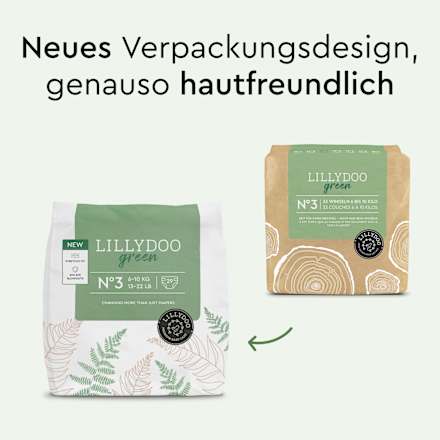 Windeln green Gr. 7 (15+ kg) Lillydoo green