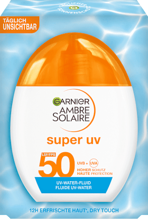 Sonnenfluid UV water fluid, LSF 50 Garnier Ambre Solaire