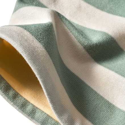 Loop Schal mit Ringel-Muster, grün ALANA