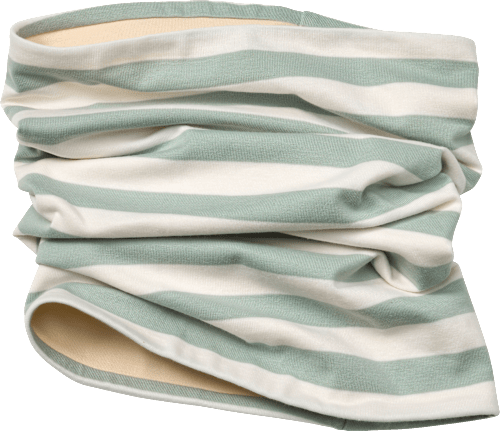 Loop Schal mit Ringel-Muster, grün ALANA