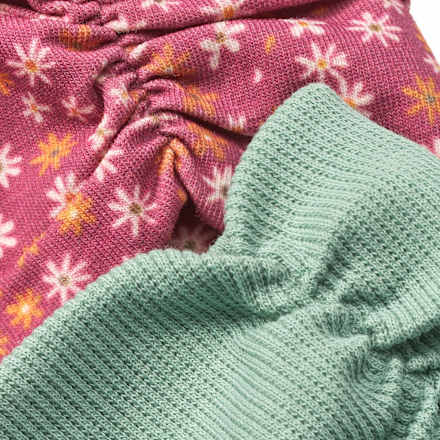 Stirnbänder, grün + lila, Gr. 54/55 ALANA