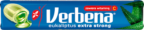 Cukierki ziołowe eukaliptus extra strong Verbena