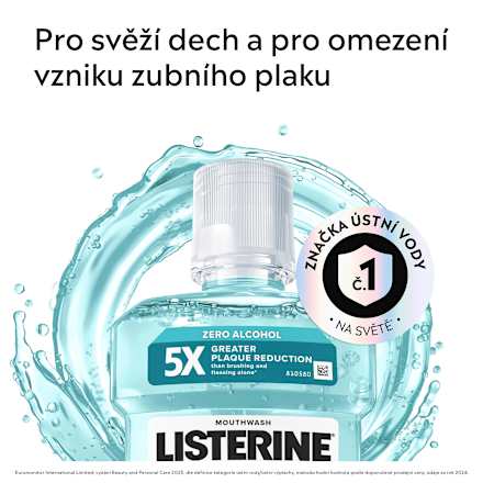 ústní voda Cool Mint Mild Taste Listerine