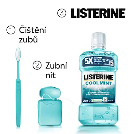 ústní voda Cool Mint Listerine